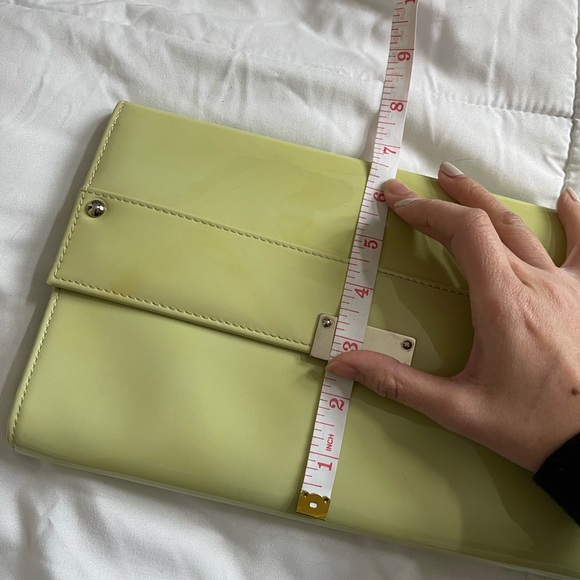 JIMMY CHOO Patent Leather Clutch Bag - Picture 7 of 9